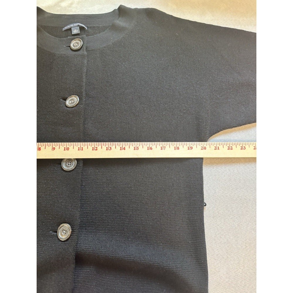 Banana Republic Womens Wool Dolman Sleeve Cardigan Capsule Minimalist Office - Picture 3 of 10